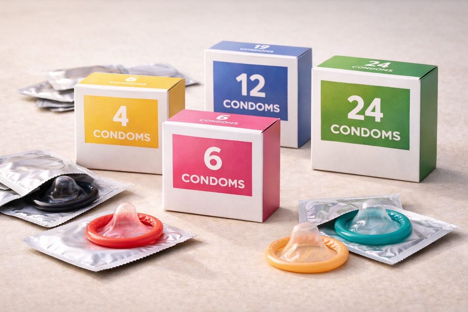 Cajas de 4 a 24
