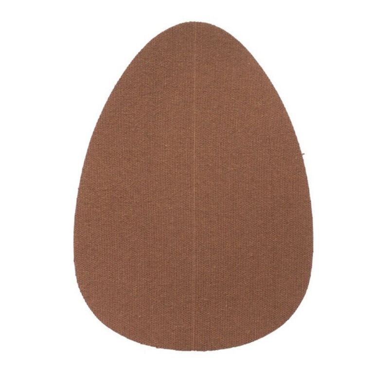 BYE-BRA - GALBE-SEINS + 3 PAIRES DE CACHES-TÉTONS EN SATIN MARRON BONNET D/F