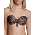 BYE-BRA - SOUTIEN-GORGE ADHÉSIF ENTRECROISÉ ET BRODÉ BONNET A