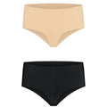 BYE-BRA - LOT DE 2 CULOTTES SANS COUTURE TAILLE L