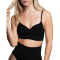 BYE-BRA - MEDIUM CONTROL SEAMLESS BRA BLACK SIZE S