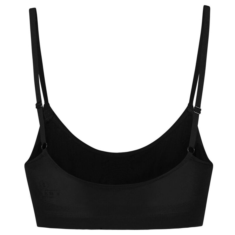 BYE-BRA - SOUTIEN-GORGE SANS COUTURE CONTRÔLE MOYEN NOIR TAILLE L