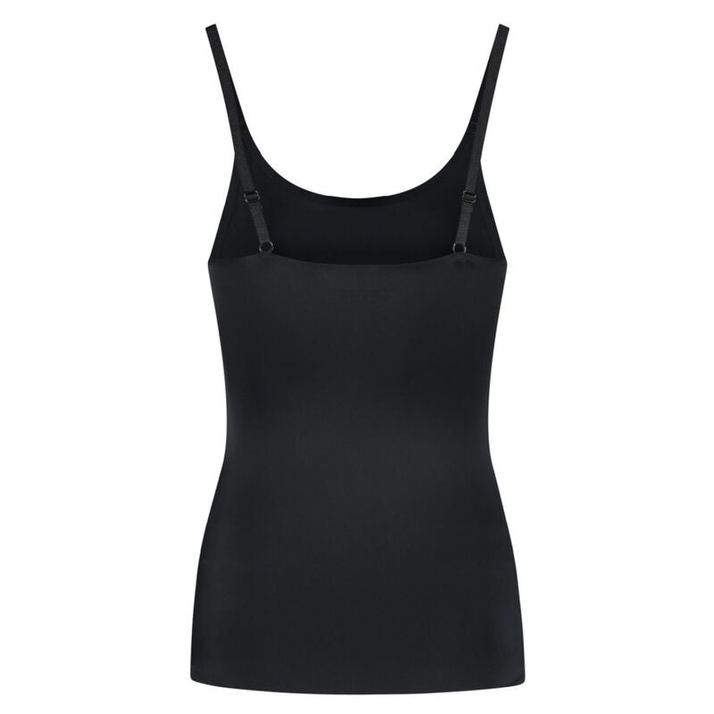 BYE-BRA - T-SHIRT INVISIBLE GAINANT LÉGER NOIR TAILLE L