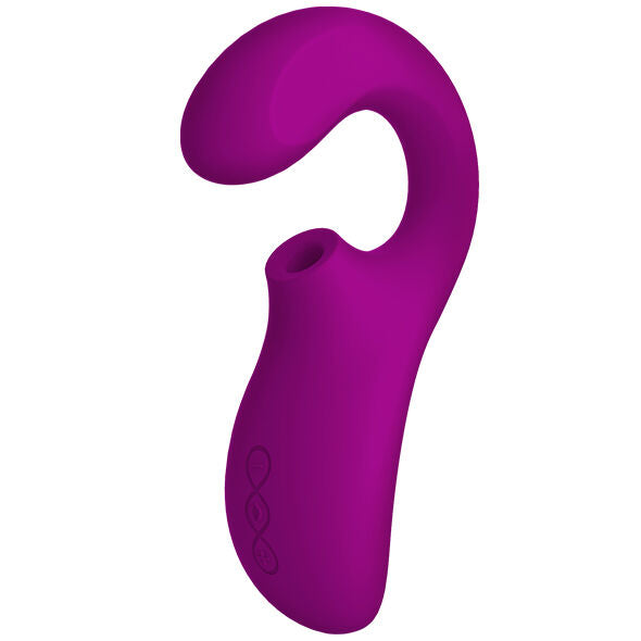 LELO - ENIGMA DOUBLE STIMULATION SUCTION MASSAGER PURPLE