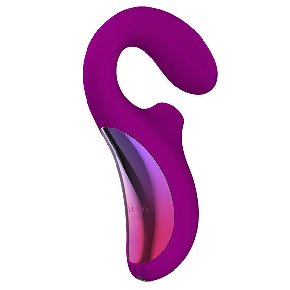 LELO - ENIGMA DOUBLE STIMULATION SUCTION MASSAGER PURPLE