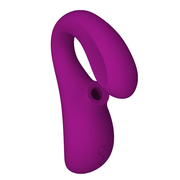 LELO - ENIGMA DOUBLE STIMULATION SUCTION MASSAGER PURPLE