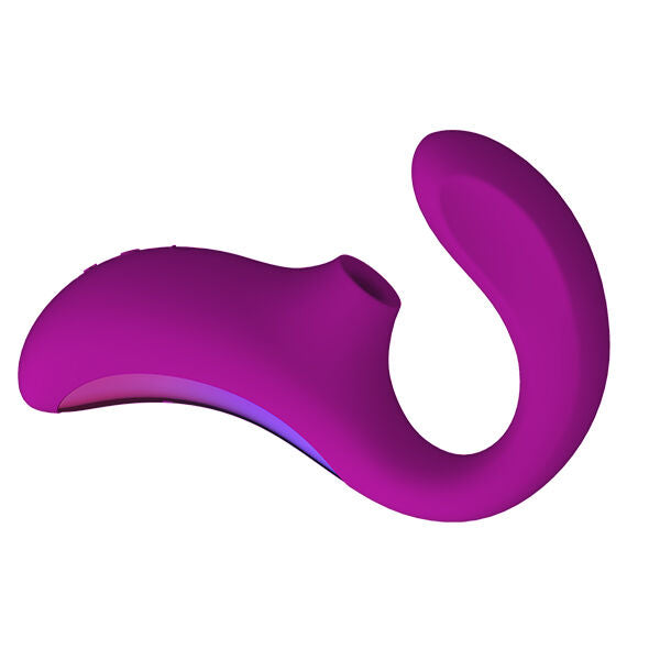 LELO - ENIGMA DOUBLE STIMULATION SUCTION MASSAGER PURPLE
