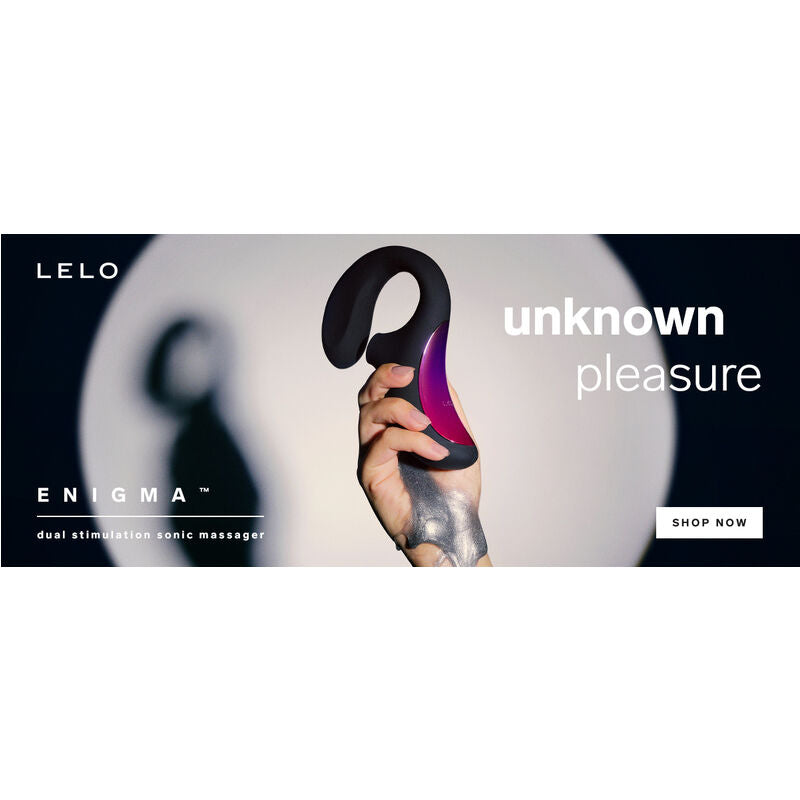 LELO - ENIGMA DOUBLE STIMULATION SUCTION MASSAGER PURPLE