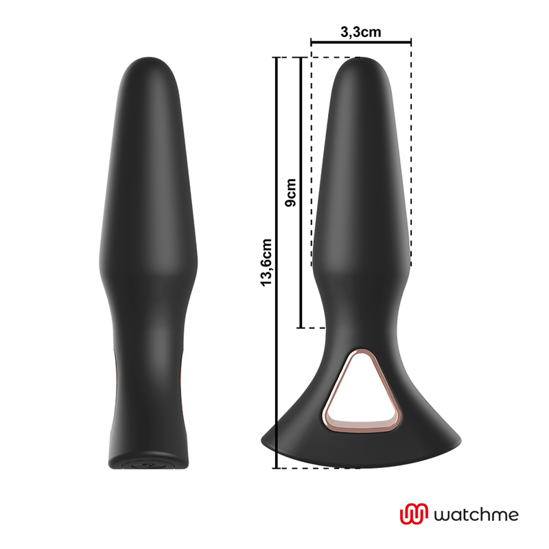 ANBIGUO - WATCHME TÉLÉCOMMANDE VIBRANTE PLUG ANAL ALEXANDRU