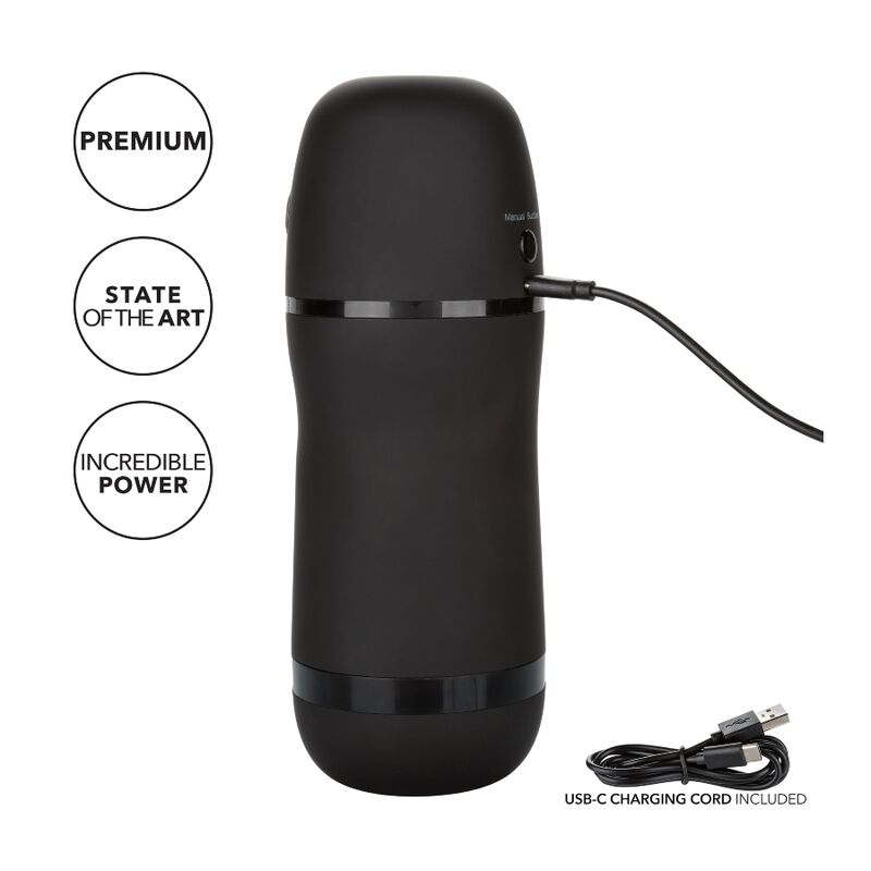 CALEXOTICS - MASTURBATEUR OPTIMUM POWER AVEC VIBRATIONS ET SUCCION