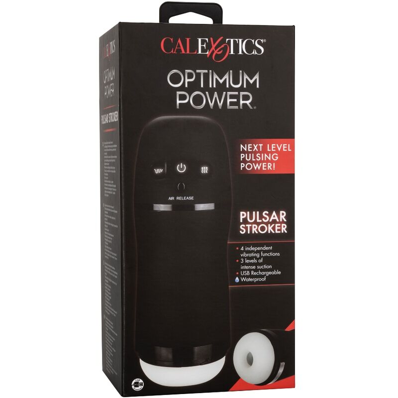 CALEXOTICS - MASTURBATEUR OPTIMUM POWER AVEC VIBRATIONS ET SUCCION
