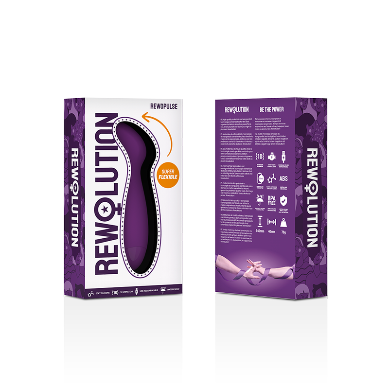 REWOLUTION - REWOPULSE VIBREUR SOUPLE STIMULATEUR POINT G