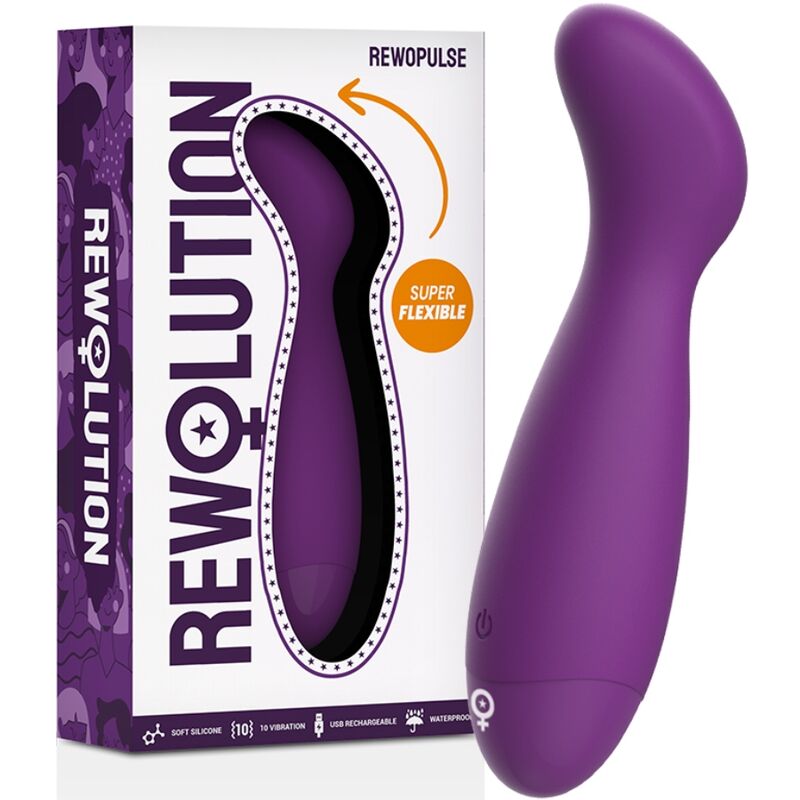 REWOLUTION - REWOPULSE VIBREUR SOUPLE STIMULATEUR POINT G