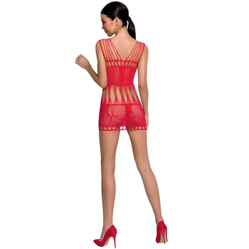 PASSION - FEMME BS090 BODY BAS ROUGE TAILLE UNIQUE