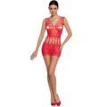 PASSION - FEMME BS090 BODY BAS ROUGE TAILLE UNIQUE