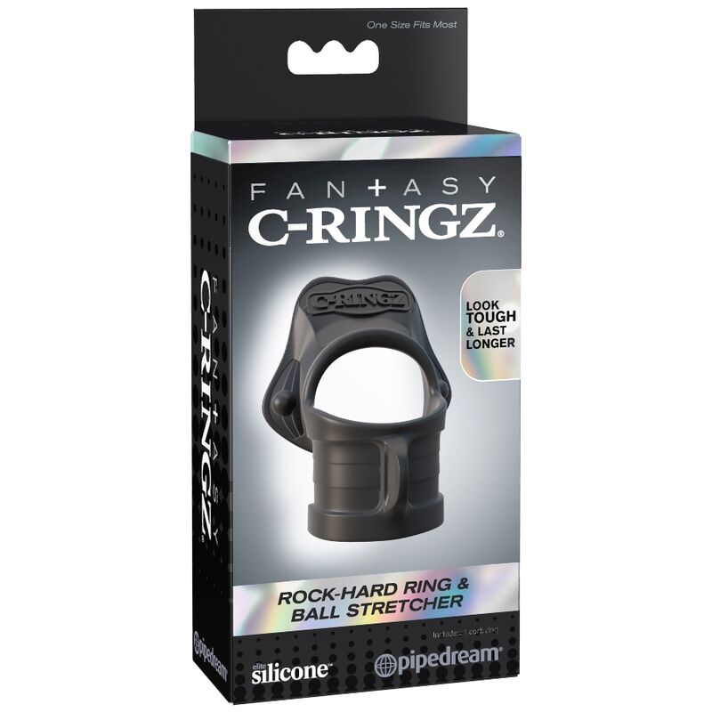 FANTASY C-RINGZ - ROCK HARD RING & ANTI-RETRACTION TESTICLES