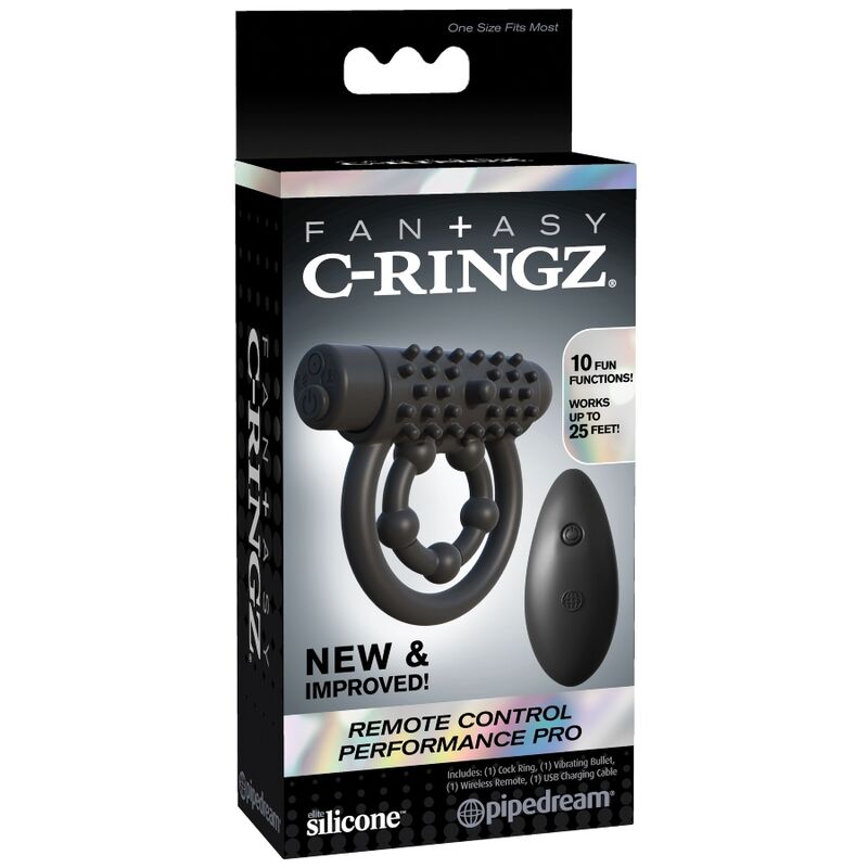 FANTASY C-RINGZ - ANNEAU DE PERFORMANCE TÉLÉCOMMANDÉ