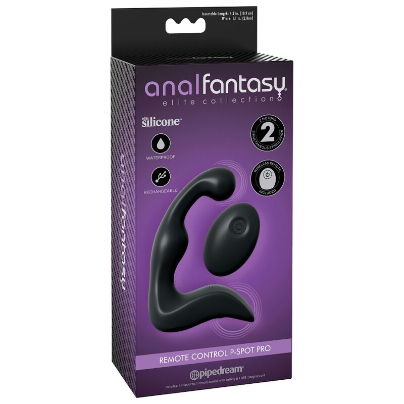 ANAL FANTASY COLLECTION ÉLITE - MASSEUR PROSTATIQUE PRO TÉLÉCOMMANDÉ