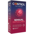 CONTRÔLE - SENSUAL DOTS & LINES POINTS ET STRIES 12 UDS