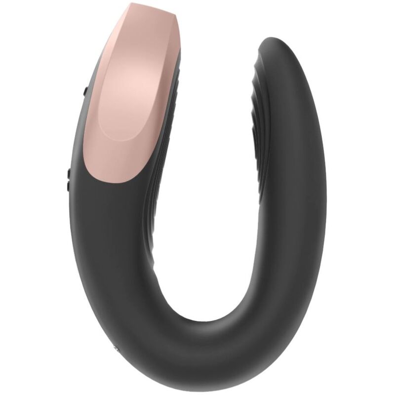 SATISFYER - APP DOUBLE LOVE VIBREUR DE COUPLE LUXE NOIR