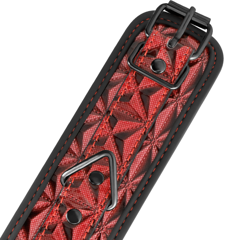 BEGME - RED EDITION NEOPRENE-LINED HANDCUFFS