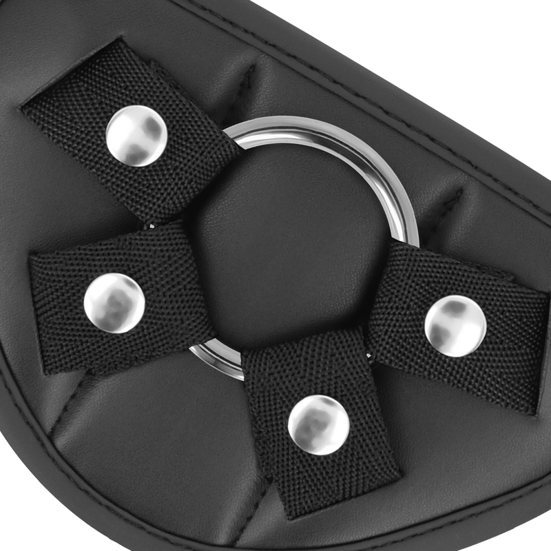 FETISH SUBMISSIVE CYBER STRAP - HARNESS WITH REMOTE CONTROL DILDO WATCHME TECHNOLOGY