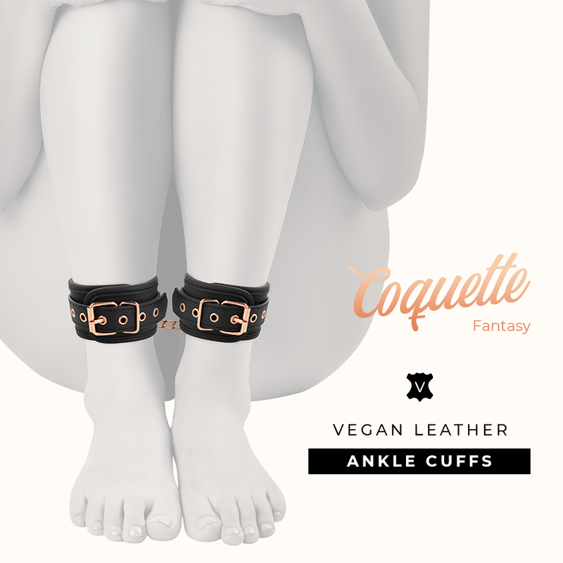 COQUETTE CHIC DESIRE - MENOTTES DE CHEVILLE FANTAISIE DOUBLÉES NÉOPRÈNE