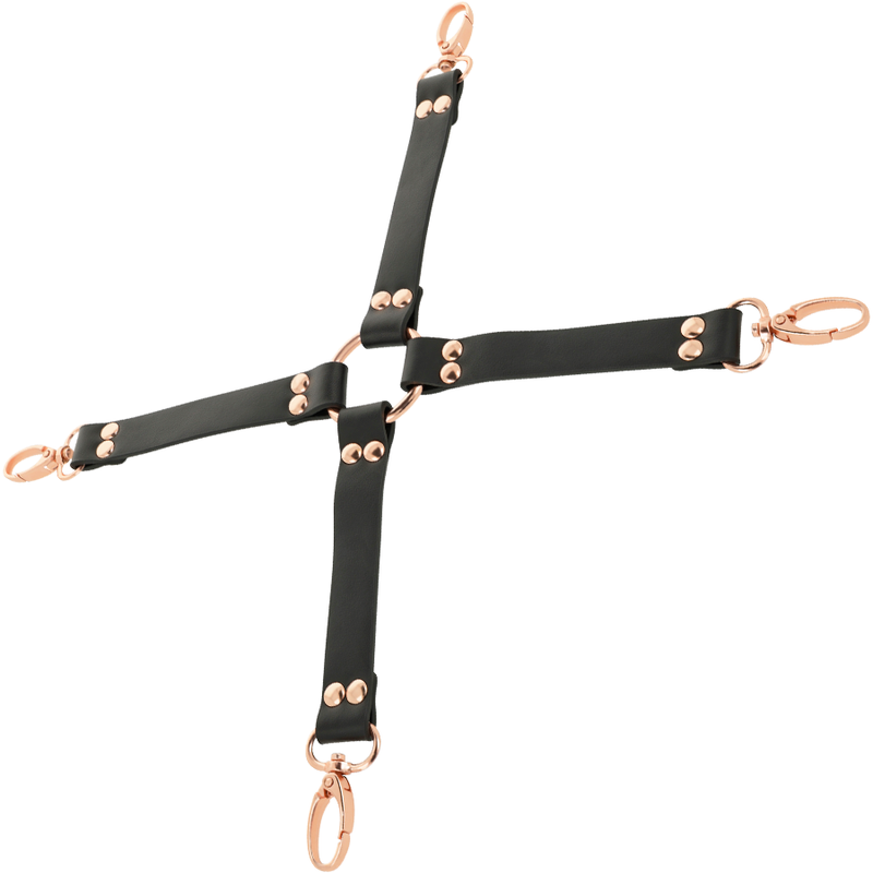 COQUETTE CHIC DESIRE - FANTASY HOG TIE CUIR VEGAN