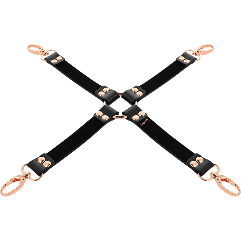 COQUETTE CHIC DESIRE - FANTASY HOG TIE CUIR VEGAN