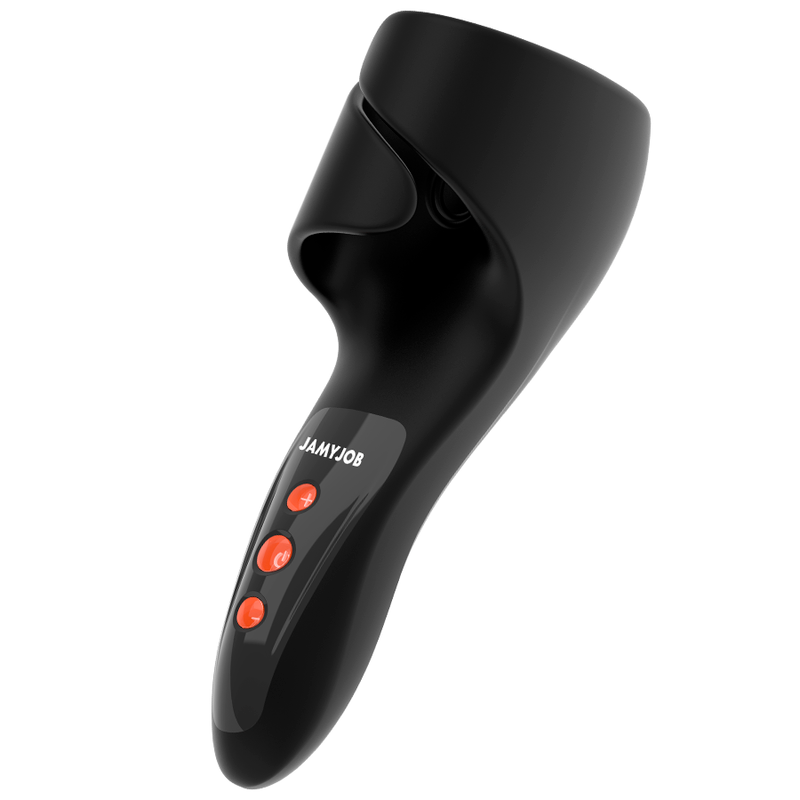 JAMYJOB - PULSAR ADJUSTABLE VIBRATING MASTURBATOR WITH GLANS TAPING
