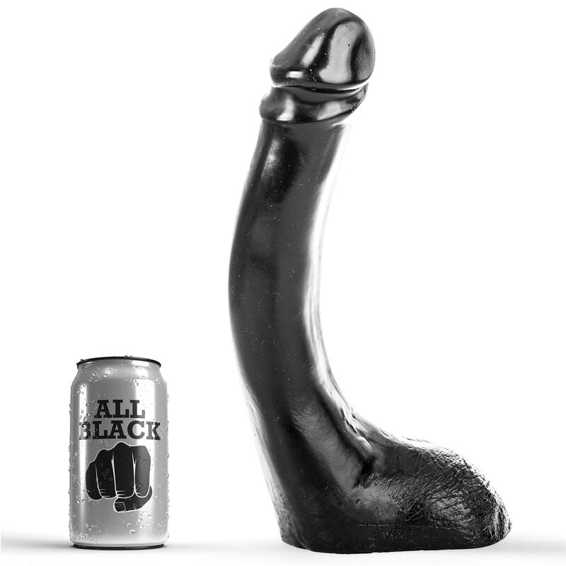 TOUT NOIR - GODEMICHET NOIR 29 CM FISTING