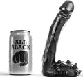 TOUT NOIR - GODEMICHET RÉALISTE 19 CM