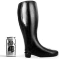 TOUT NOIR - BOTTE GÉANTE FISTING DOUX 31 CM