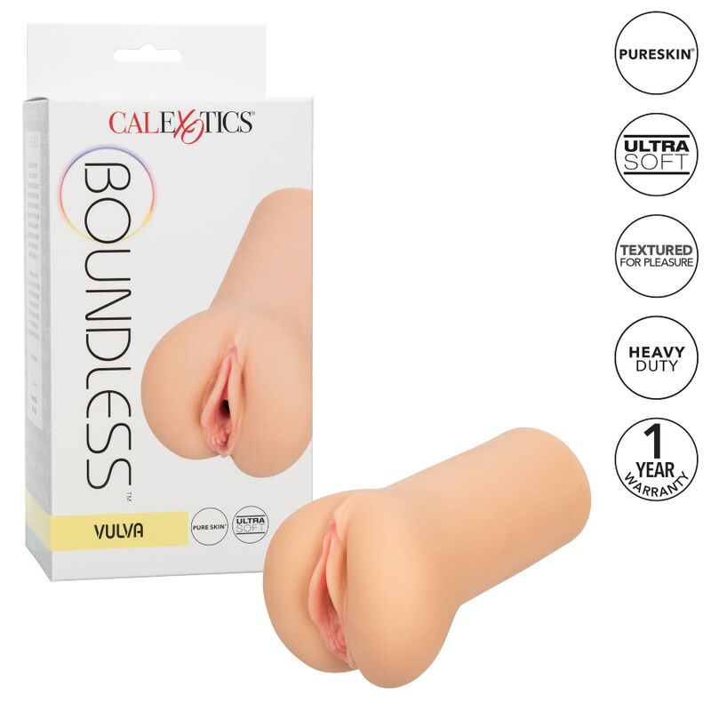 CALEXOTICS - MASTURBATEUR VULVE BOUNDLESS TEINTE CLAIRE