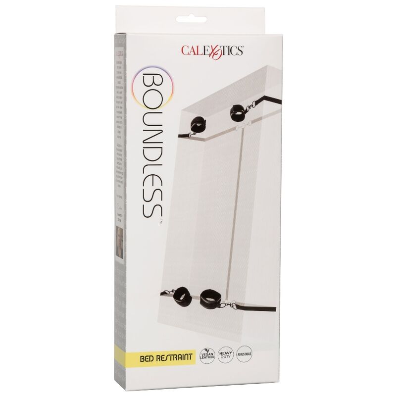 CALEXOTICS - BOUNDLESS RED RESTRAINT SET ENTRAVES DE LIT