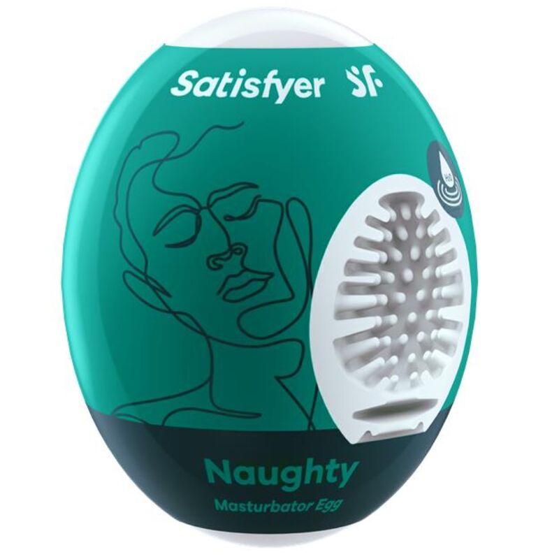 SATISFYER - OEUF DE MASTURBATION NAUGHTY