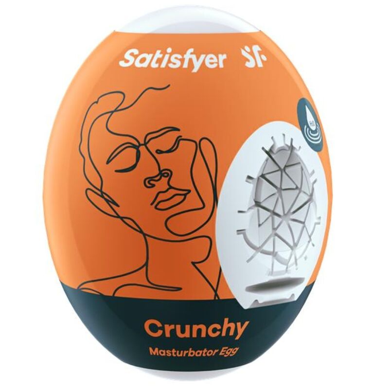 SATISFYER - CRUNCHY MASTURBATING EGG