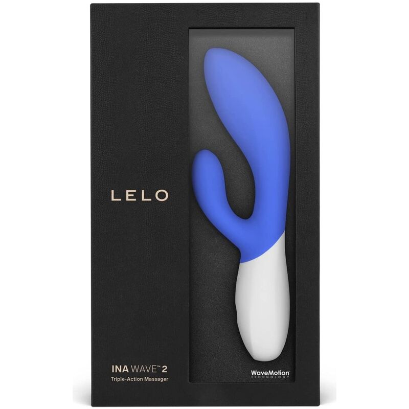 LELO - INA WAVE 2 LUXURY VIBRATOR SPECIAL BLUE MOVEMENT