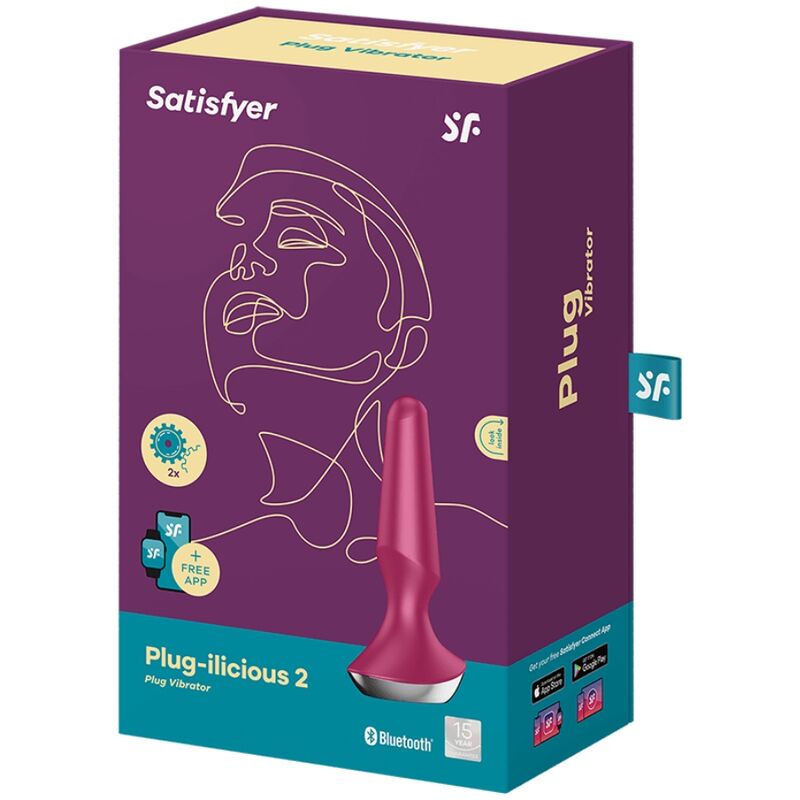 SATISFYER - PLUG ILICIOUS 2 PLUG VIBRANT BAIES