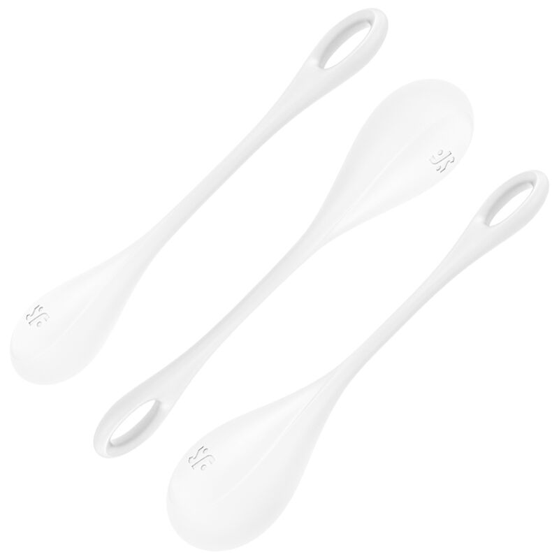 SATISFYER - YONI POWER 1 KIT D'ENTRAÎNEMENT BLANC