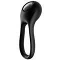 SATISFYER - ANNEAU VIBRANT DOUBLE MAJESTIC NOIR