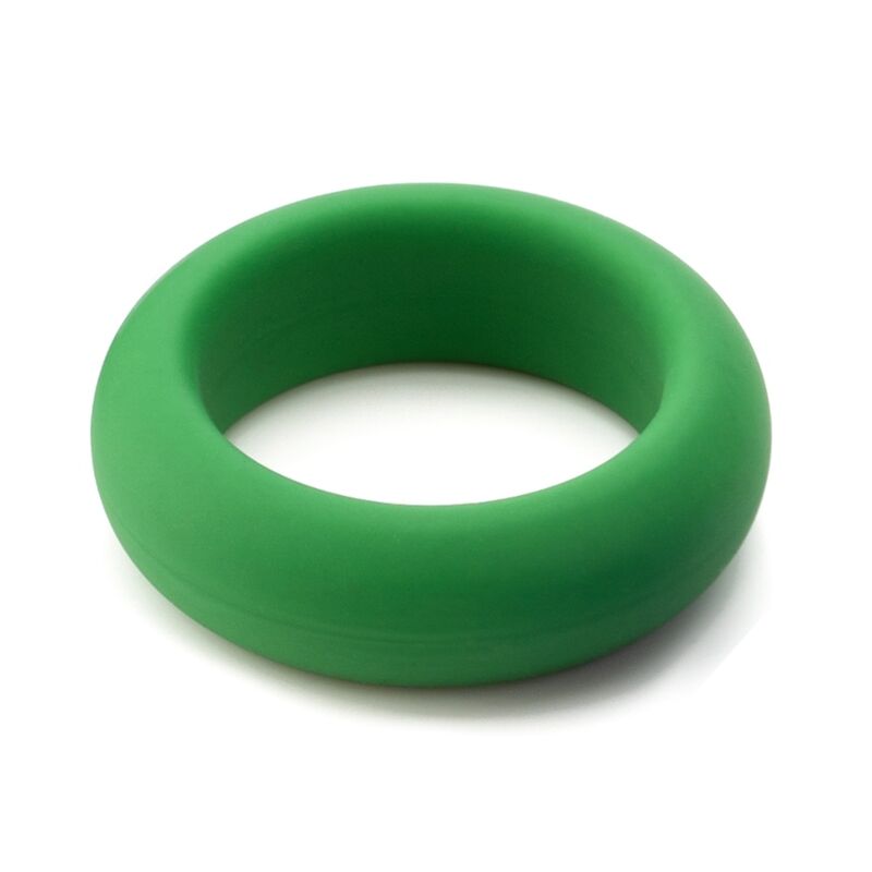 JE JOUE - ANNEAU EN SILICONE VERT - EFFET DE SERRE-BIQUE MOYEN