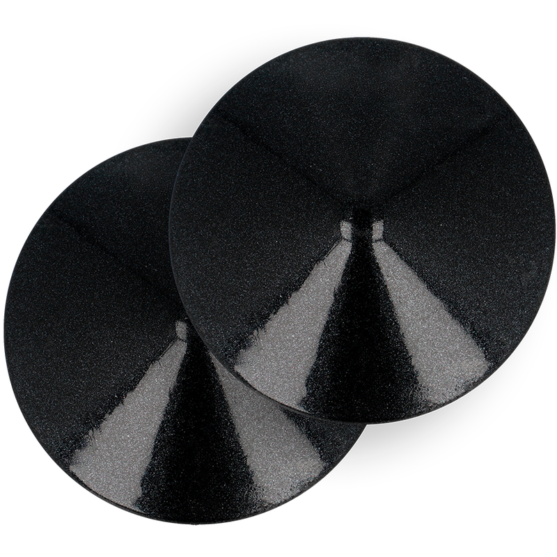COQUETTE CHIC DESIRE - CACHE-TÉTONS MÉTAL CERCLES NOIRS