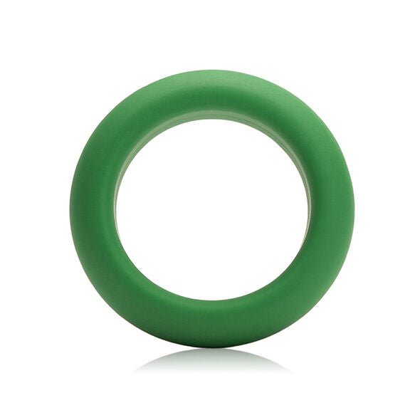JE JOUE - ANNEAU EN SILICONE VERT - EFFET DE SERRE-BIQUE MOYEN