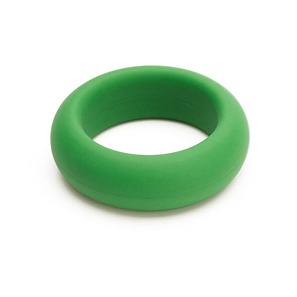 JE JOUE - ANNEAU EN SILICONE VERT - EFFET DE SERRE-BIQUE MOYEN