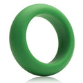 JE JOUE - ANNEAU EN SILICONE VERT - EFFET DE SERRE-BIQUE MOYEN
