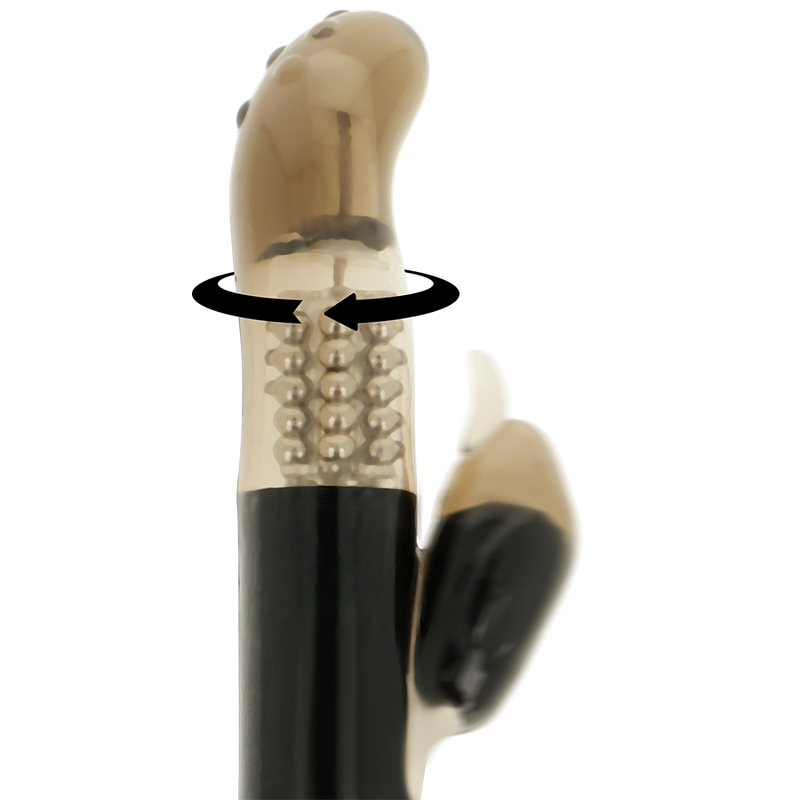 OHMAMA - ROTATING VIBRATOR WITH CLITORAL STIMULATOR DOLPHIN