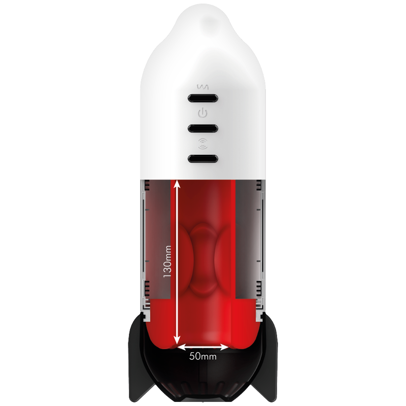 JAMYJOB - ROQUETTE MASTURBATEUR TECHNOLOGIE SOFT COMPRESSION ET VIBRATION