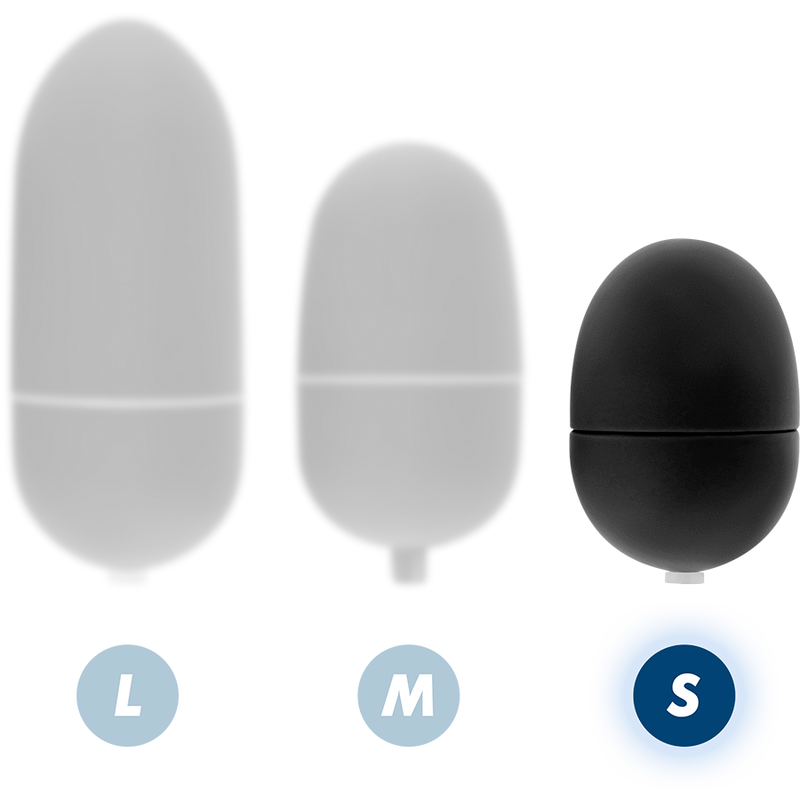EN LIGNE - OEUF VIBRANT TÉLÉCOMMANDÉ S NOIR