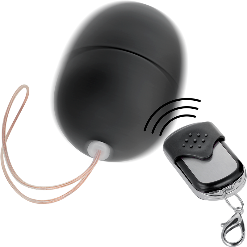 EN LIGNE - OEUF VIBRANT TÉLÉCOMMANDÉ S NOIR